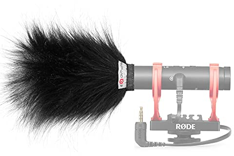 Gutmann Mikrofon Windschutz Fell für Rode VideoMic NTG Handgefertigt in Deutschland
