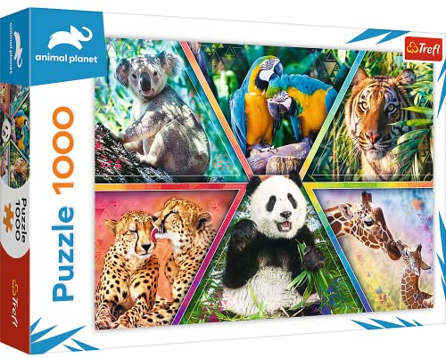 Trefl, Puzzle, Tierreich, 1000 Teile, Premium Quality, für Erwachsene und Kinder ab 12 Jahren