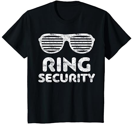 Kinder Ring Security Shirt Kinder Kleine Jungen Ringträger T-Shirt