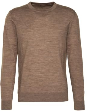 Seidensticker Herren 251600 Pullover, Taupe, M EU