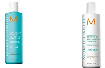 Moroccanoil Hydrating Conditioner für alle Haartypen, 250 ml & Extra Volumen Shampoo, 250ml