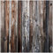Wallario Memoboard aus Glas mit Motiv, Magnet-Tafel in 50 x 50 cm in Premium Qualität Alte Holzwand - Holzplanken in grau und braun