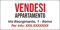 Banner Striscione - VENDESI APPARTAMENTO mod 2 CON NOME E SCRITTE PERSONALIZZABILE - Banner PVC Da Esterno GARANZIA 10 ANNI (150X50 CM)