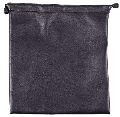 Glakyur Custodia in pelle PU per cuffie da DJ, colore nero