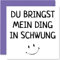 Stuff4 Niedliche Jubiläumskarte für Ehemann, Ehefrau, Freund, Freundin – Ding-Schaukel – lustige Hochzeitstagskarte für Frauen, Männer, Ihn, 145 mm x 145 mm, Grußkarten für Verlobte, Verlobte