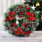 Corona Natalizia per Porta, Corona Natale Ghirlanda Natalizia per Porta, Ghirlande da Decorare Christmas Decorations, Decorazioni Natalizie per Camino Porta Ingresso