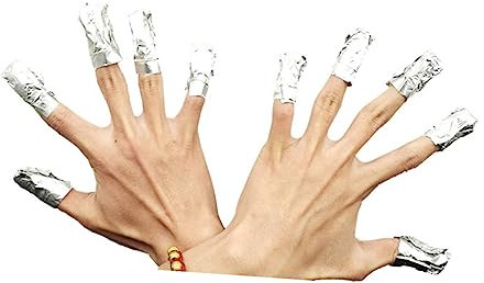 POPETPOP Gel Polish Remover Pads 200pcs Nail Wraps Pad Essence Nail Polish Remover Quick Soak Off for Gel Nails