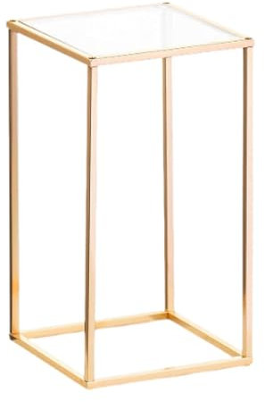 MagiDeal Support de Fleurs de Mariage, présentoir Floral, centres de Table de Mariage, Colonne de Vase, Support de pièce maîtresse géométrique, pour scène en, 40cmx21cmx21cm
