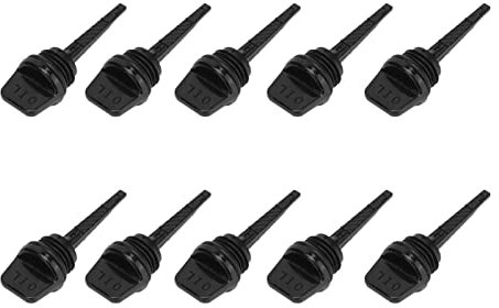 OVAQUIXI 10Pcs Caps Oil Filler Dipstick, ABS Oil Dipsticks, Widened Handle, Measurement, for Gasoline Engines, Generators, Lawn Mowers, Water Pumps