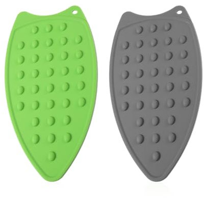 TYFGRT 2 Almohadillas Aislantes Resistentes A Altas Temperaturas, Almohadillas Aislantes De Silicona, Almohadillas De Silicona Multiusos, Almohadillas Aislantes para Planchas Eléctricas Domésticas