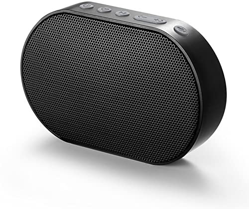 XIKDJ Altavoz Bluetooth Smart, Subwoofer Inalámbrico WI-FI, Altavoz Envolvente Estéreo 3D con Altavoz Multi-Romm Play, Soporte: Control De Voz, Llamadas Manos Libres,Negro