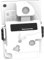 ABC Kompatibler Resttonerbehälter für Lexmark 20N0W00 für C3224dw C3226dw MC3224adwe MC3224dwe MC3224i MC3324adwe MC3326adwe MC3326i MC3426adw