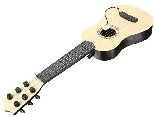 KOMBIUDA Kinderspielzeug Kleinkind-Ukulele Kinder-Musikinstrument Simulations-Modell Realistische Form Begleiter