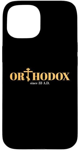 Orthodox seit 33 n. Chr. - Christian Hülle für iPhone 15