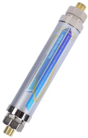 Jeffergarden Water Descaler Whole House Scale Water Softener System Non Salt Magnetic for Shower Dishwasher Solar Heater (1/2 inch (DN15))