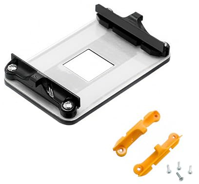 1 PCS AM4 Backplate and 1PCS Bracket W/Screws,for CPU Cooler Installation