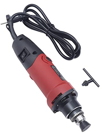 Utensile multifunzione 280 W rotante con 6 livelli di velocità 8000-33000 giri/min, 1,5-6 mm, campo di serraggio per lucidatura, levigatura, incisione, ideale per giada, legno, metallo