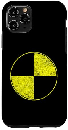 Hülle für iPhone 11 Pro Crash-Test-Schnuller-Kostüm mit Aufschrift I'm a Crash-Test