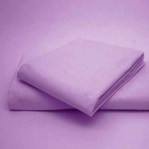 Artistic Fashionista Limited Non-Iron EASY CARE 16 (40cm) Extra Deep Fitted Bed Sheet - PERCALE Quality for Thick MATTRESS - Single, Double, King & Super King- ALL UK SIZES NEW (King Size, Lilac)