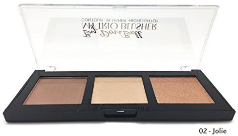 Palette Contour MY TRIO BLUSHER contorno fard illuminante 02 JOLIE 10,5 gr. By DoriBell ®