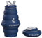 HYDAWAY Collapsible Water Bottle - 17oz I Reusable Water Bottles with Flip Top Lid for Travel, Hiking, Backpacking I Portable & Leakproof, Food-Grade Silicone, BPA Free, Collapse to 1.5”