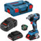Bosch Akku-Drehschlagschrauber GDS 18V-200 C, mit 2 x Akku ProCORE18V 4.0 Ah, L-BOXX 06019G4300