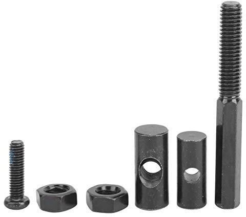 Alomejor Scooter Shaft Locking Screw Carbon Steel Kit Klappbare Zugstangenschraube für Elektroroller MAX G30