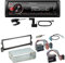 Pioneer MVH-330DAB Bluetooth Digitalradio USB AUX DAB+ Autoradio Einbauset kompatibel mit Mini R50 R52 R53