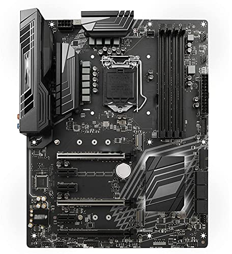 Fit for MSI, Carte mère de Bureau Intel Z370 SLI Plus Z370 8th Gen LGA 1151 DDR4 64GB M.2 DVI HDM IPCI-E 3.0 USB 3.1 ATX Carte mère