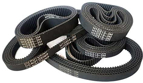 Fachmann 10 Stück HTD3M Arc-Zahnriemen, L 282 285 288 291 mm Breite 9/10/15/20 mm 282-3M 285-3M 288-3M 291-3M Synchrongummi HTD 3M S3M (Length : 288mm, Width : 15mm)