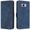 OKZone Kompatibel mit Samsung Galaxy S8 Hülle, Handyhülle Samsung S8, PU Leder Tasche Wallet Schutzhülle Galaxy S8, Flip Cover Klappbar Brieftasche Etui mit Magnet Kartenfach TPU Lederhülle (Blau)