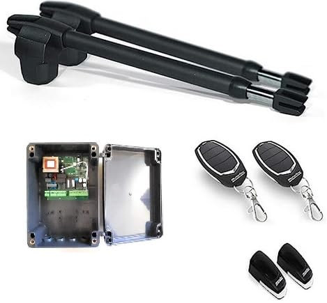 Kit de automatización completo, motor Motorline para Puertas Batientes de 2 Hojas – Lince 600-230V