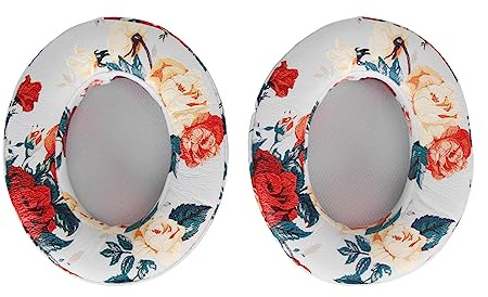 Replacement Earpads for Beats Studio 2 Studio 3, Protein Leather Soft Memory Sponge Ear Cushions, Soundproof Breathable Professional Headphone Ear Pad (White)