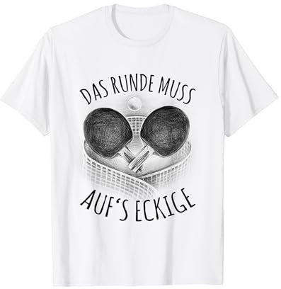 Sport Witze Tischtennis Fanartikel Outfit Tischtennisspieler T-Shirt