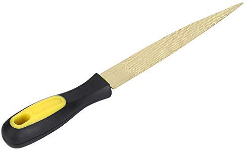 Lima per Legno Lima per Legno Conica Dorata, Lavorazione del Legno Strumento per Intaglio del Legno Strumento per Falegname Lima Dorata Strumento (Lima d'oro da 8 pollici +