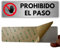LEIASA | Señal Adhesiva Prohibido el Paso - 5x18 cm - Grosor 0.8 mm - Aluminio - Rótulo de Acceso Restringido - Signo Zona Prohibida - Cartel Adhesivo 3M Prohibido Pasar - Acceso No Permitido