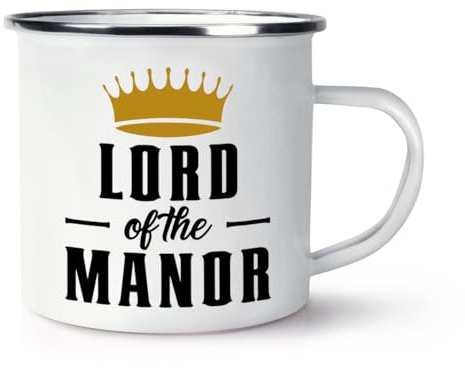 Gift Base Lord of The Manor Crown Emaille-Tasse