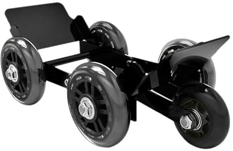 CCKUYT Autotransporter, Wagen, Autos bewegen, Mobile Umzugswerkzeuge, tragbare Rollwagen, Auto-Rollwagen, Mehrlager-Design, Reifenheber, faltbar