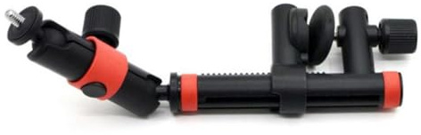 BESPORTBLE Multifunktionaler Einstellbarer Kamera Halterung Clamp Mount für Actionkamera Handgriff Geeignet für Tubes Skateboard Stativ für Verschiedene Modelle