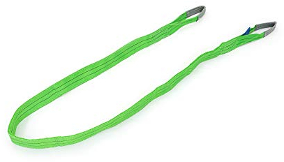 PETEX 47102213 Hebeband WLL 2.000 kg, Länge 2 m, Breite 75 mm, Grün