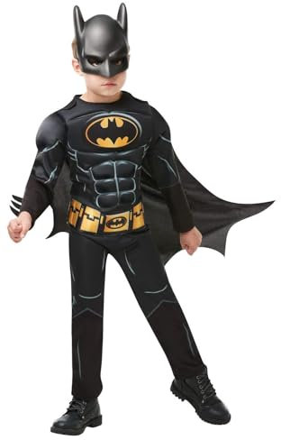 Rubie's Costume da Batman Deluxe per bambini (300002-S)