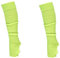 krautwear® Damen Mädchen Ballettstulpen mit Fersenloch Beinwärmer Ballett Stulpen Legwarmer Armstulpen ca. 55 cm 80er Jahre 1980er Jahre schwarz weiss Neon Pink Grün Gelb Orange (2x Neon Gelb)