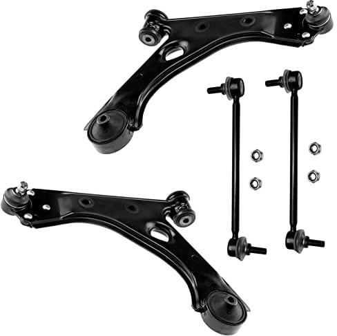 2x Querlenker 2x Koppelstange Vorderachse links rechts für Opel Corsa D (S07)