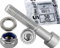 Stahlia 10 Zylinderkopfschrauben 10 Unterlegscheiben & 10 Muttern Set M10 x 60 mm Edelstahl Teilgewinde (30 Teile) DIN 912|125|985 Maschinenschrauben Innensechskant