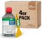 Bio-Chem - Détachant colle forte 4 x 500ml avec grattoir inclus - decolle etiquette, super glue extra forte, colle à bois, colle uhu, colle liquide loisirs creatifs