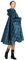 LAMA Mode Regenponcho Unisex Regenmantel Atmungsaktiv Regencape Leicht Regenjacke Regenschutzbekleidung Raincoat als Picknickdecke Sonnensegel für Herren Damen Wandern Camping Reisen, Grün kariert