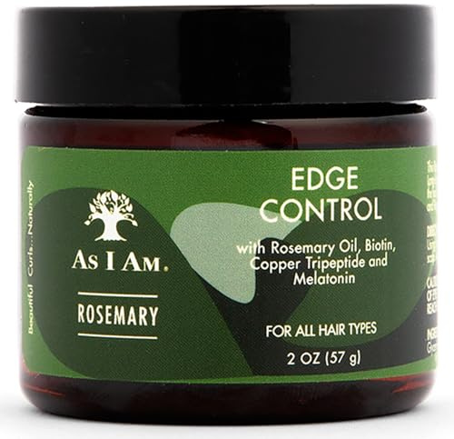 As I Am Rosemary Edge Control 2 oz - with Biotin & Saw Palmetto