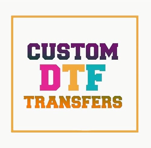 Custom Iron on DTF Transfer Sticker,Do it Yourself, Custom Transfer, Ready to Apply, Your Custom Design