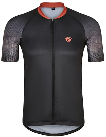 Ziener Herren Nelos Fahrradtrikot/Radtrikot - Mountainbike|Rennrad - atmungsaktiv,schnelltrocknend,elastisch,Kurzarm