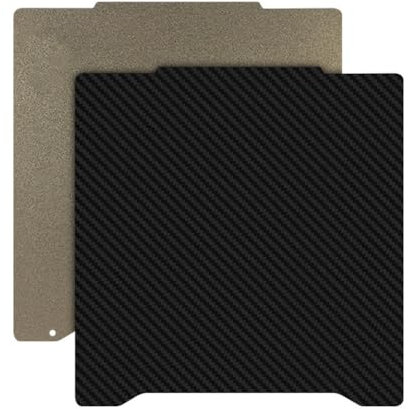 Kquepo Für Prusa Mini PEI-Blatt-Bauplatte, 196,3 X 190 Mm, Doppelseitiges PEI-PET-PEO-Federstahlblech, Beheizte PEI-Platte, Langlebig, Einfach zu Bedienen – A